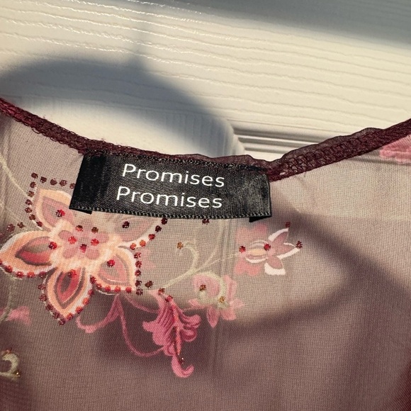 Floral Sheer Kimono Cardigan - Picture 2 of 3